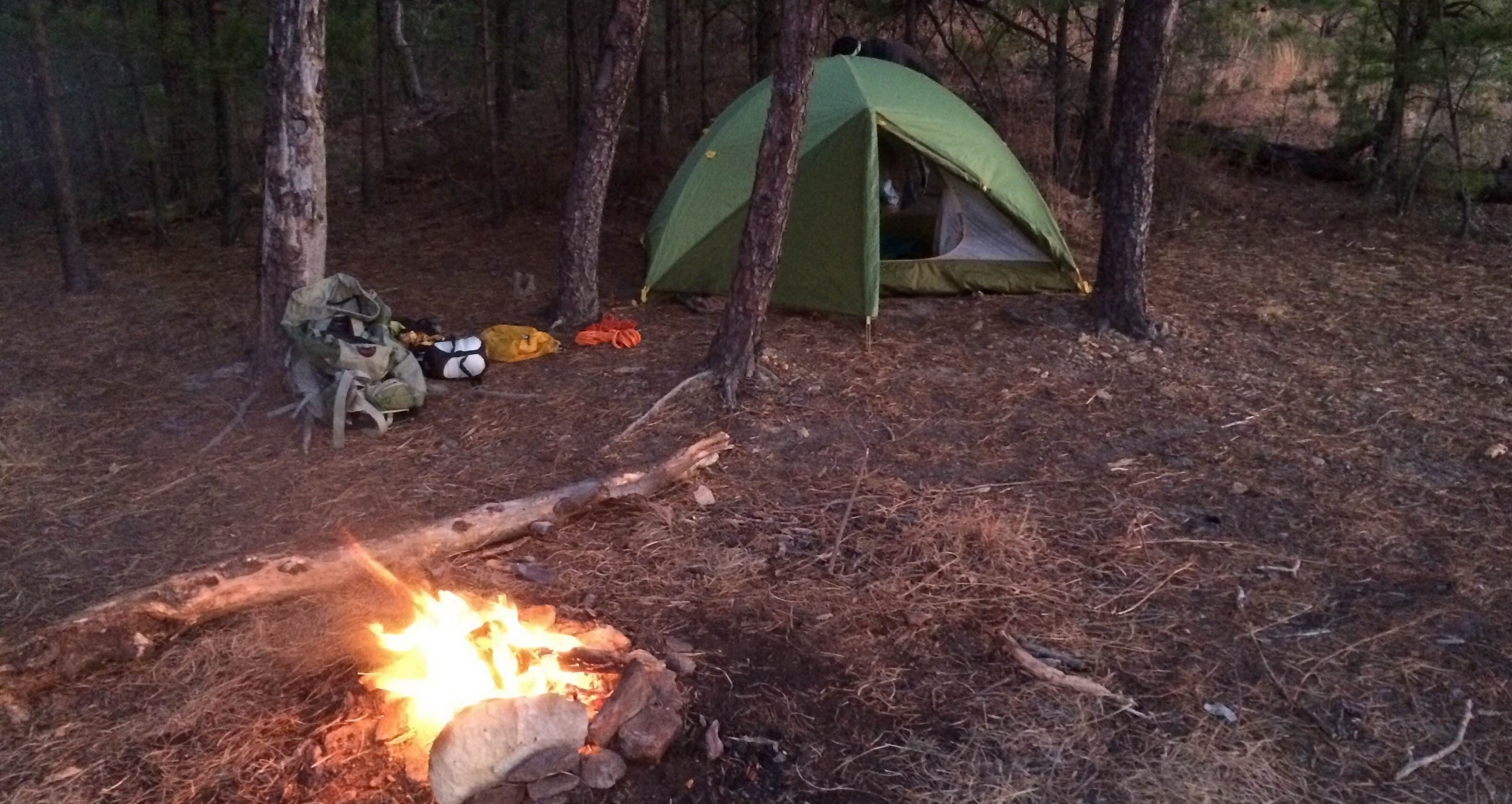 Camp Site at Red River Gorge